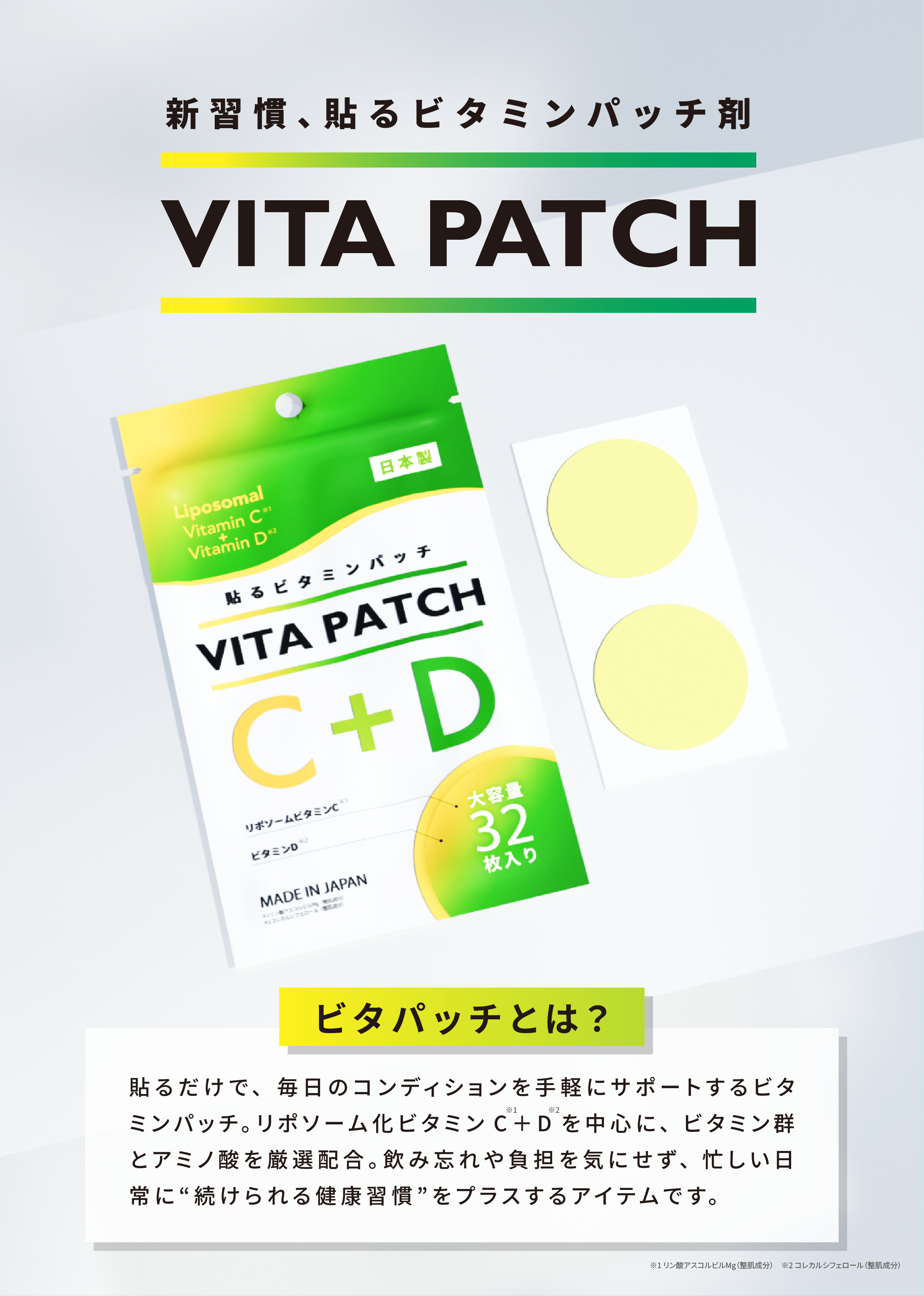 VITA PATCH　ビタパッチとは？